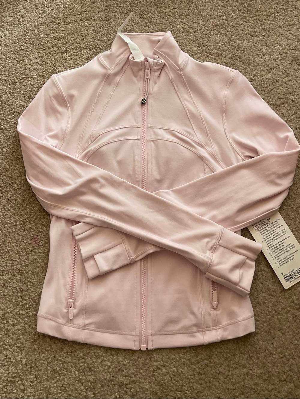 nwt lululemon define cropped jacket
